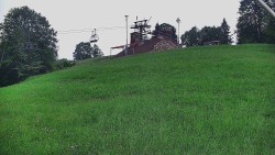 Otočná kamera na sjezdovce