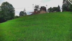 Otočná kamera na sjezdovce