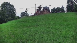 Otočná kamera na sjezdovce