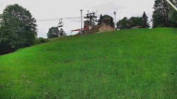 Otočná kamera na sjezdovce