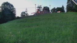 Otočná kamera na sjezdovce