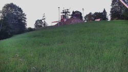 Otočná kamera na sjezdovce