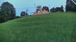 Otočná kamera na sjezdovce