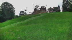 Otočná kamera na sjezdovce