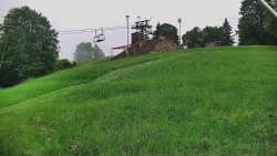 Otočná kamera na sjezdovce