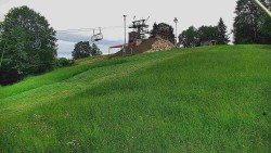 Otočná kamera na sjezdovce