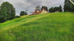 Otočná kamera na sjezdovce