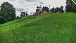 Otočná kamera na sjezdovce