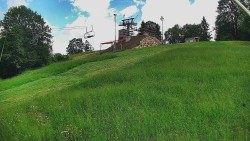 Otočná kamera na sjezdovce
