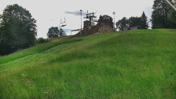Otočná kamera na sjezdovce