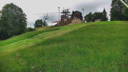 Otočná kamera na sjezdovce