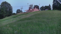 Otočná kamera na sjezdovce