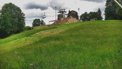 Otočná kamera na sjezdovce