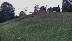 Otočná kamera na sjezdovce