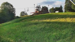 Otočná kamera na sjezdovce