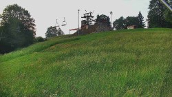 Otočná kamera na sjezdovce