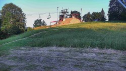 Otočná kamera na sjezdovce
