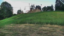 Otočná kamera na sjezdovce