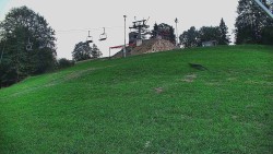 Otočná kamera na sjezdovce
