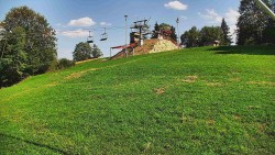 Otočná kamera na sjezdovce