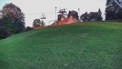 Otočná kamera na sjezdovce