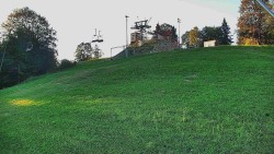 Otočná kamera na sjezdovce