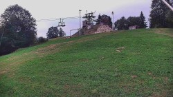 Otočná kamera na sjezdovce