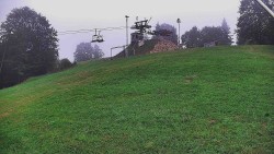 Otočná kamera na sjezdovce