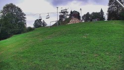 Otočná kamera na sjezdovce