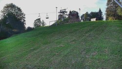 Otočná kamera na sjezdovce