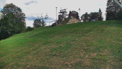 Otočná kamera na sjezdovce