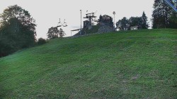 Otočná kamera na sjezdovce