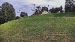 Otočná kamera na sjezdovce