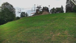 Otočná kamera na sjezdovce