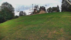 Otočná kamera na sjezdovce