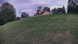 Otočná kamera na sjezdovce