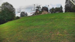 Otočná kamera na sjezdovce