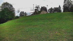 Otočná kamera na sjezdovce