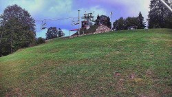Otočná kamera na sjezdovce