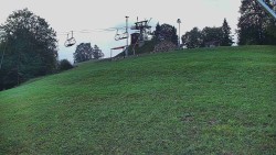 Otočná kamera na sjezdovce
