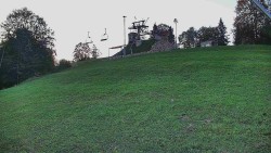 Otočná kamera na sjezdovce