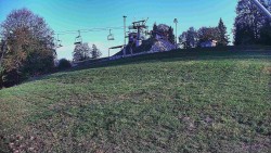 Otočná kamera na sjezdovce