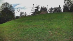 Otočná kamera na sjezdovce