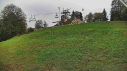 Otočná kamera na sjezdovce
