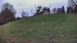 Otočná kamera na sjezdovce