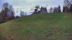 Otočná kamera na sjezdovce
