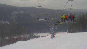 Ski Karlov - areál Karlov - Vyhlídková - 7.3.2023 v 09:01
