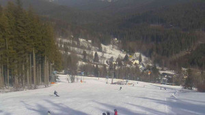 Ski Karlov - areál Karlov - Sjezdovky V Javořinách a Rodinná - 6.3.2023 v 09:01
