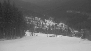 Ski Karlov - areál Karlov - Sjezdovky V Javořinách a Rodinná - 8.3.2023 v 06:01