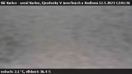 Ski Karlov - areál Karlov - Sjezdovky V Javořinách a Rodinná - 12.3.2023 v 12:01